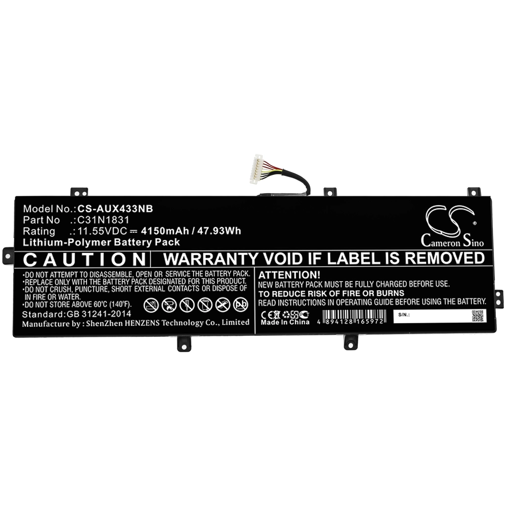 Notebook battery Asus ZenBook 14 UX433FQ-A5032T