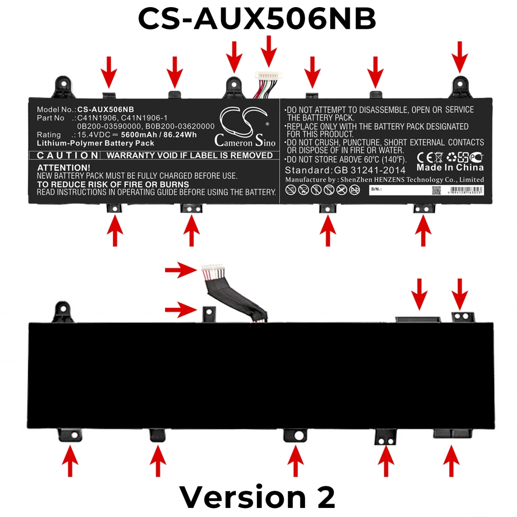 Notebook battery Asus TUF A17 FA706IU