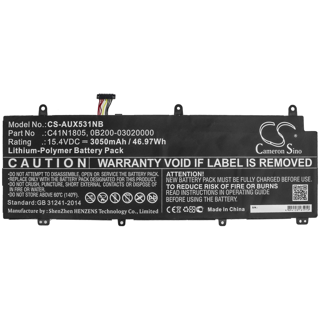 Bateria do notebooków Asus CS-AUX531NB