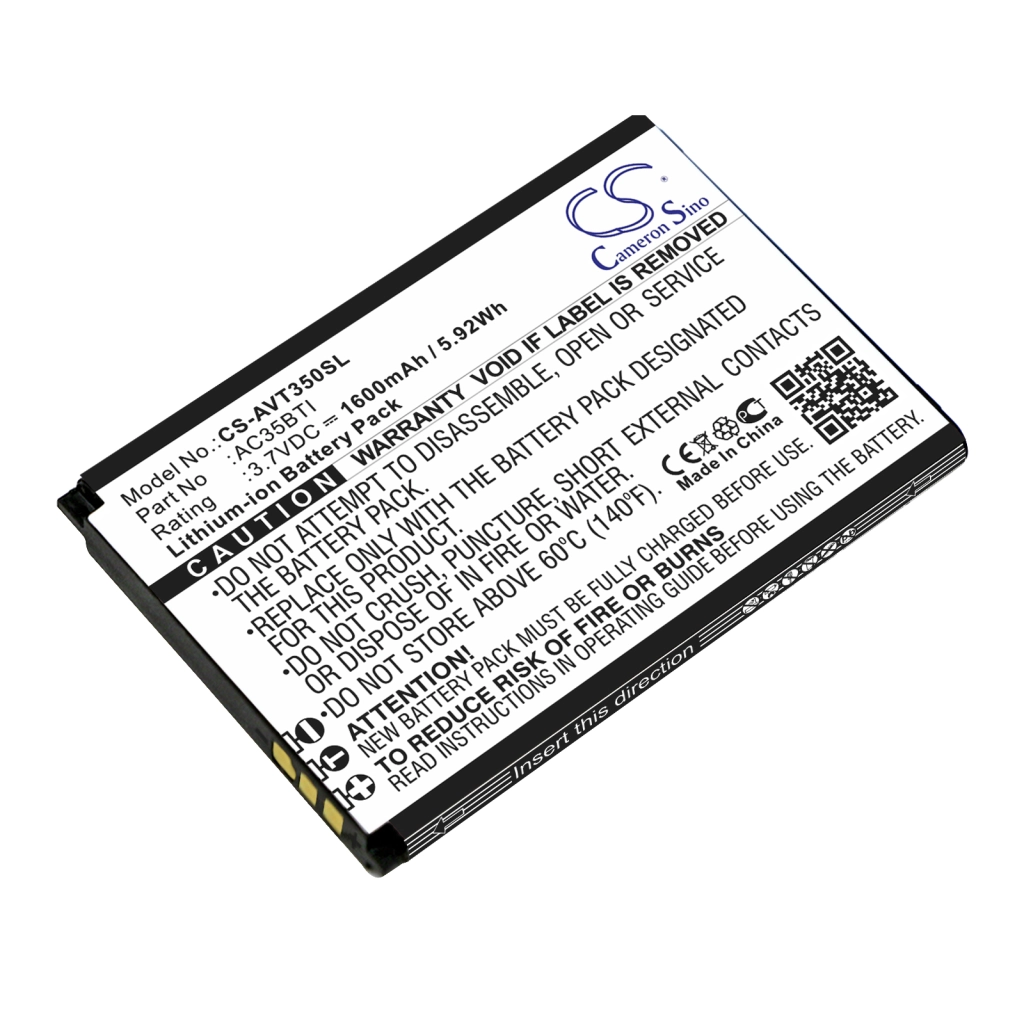 Baterie do telefonów komórkowych Archos CS-AVT350SL