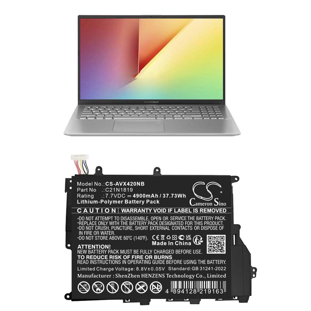 Battery Replaces C21N1819