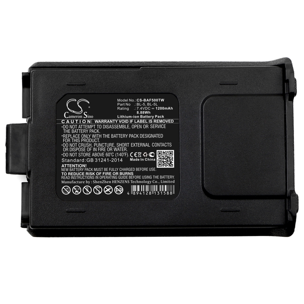Batteries Two-Way Radio Battery CS-BAF500TW
