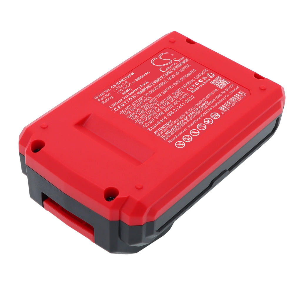 Battery for Bauer 22143C-B CS-BAR170PW