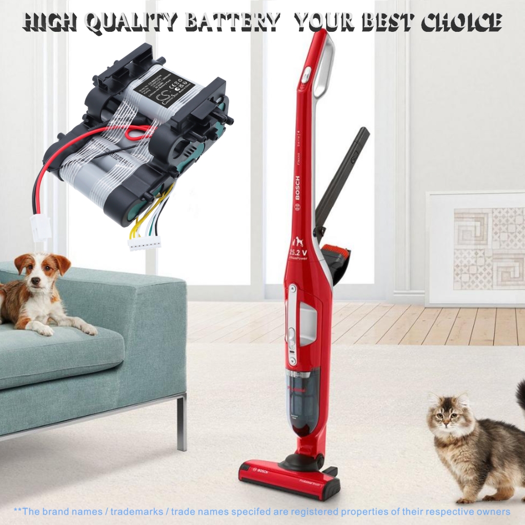 Battery for BOSCH BCH3K255/03