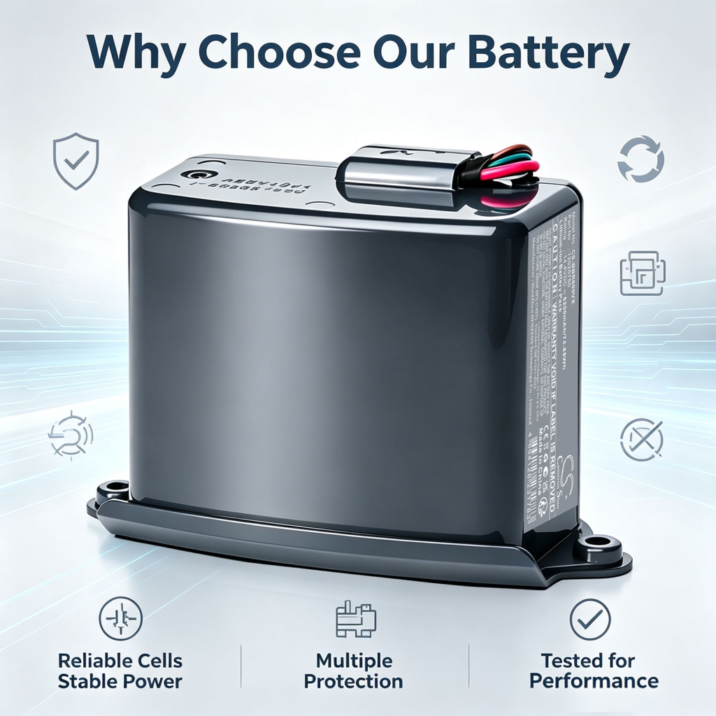 Battery compatible with Vacuum Battery