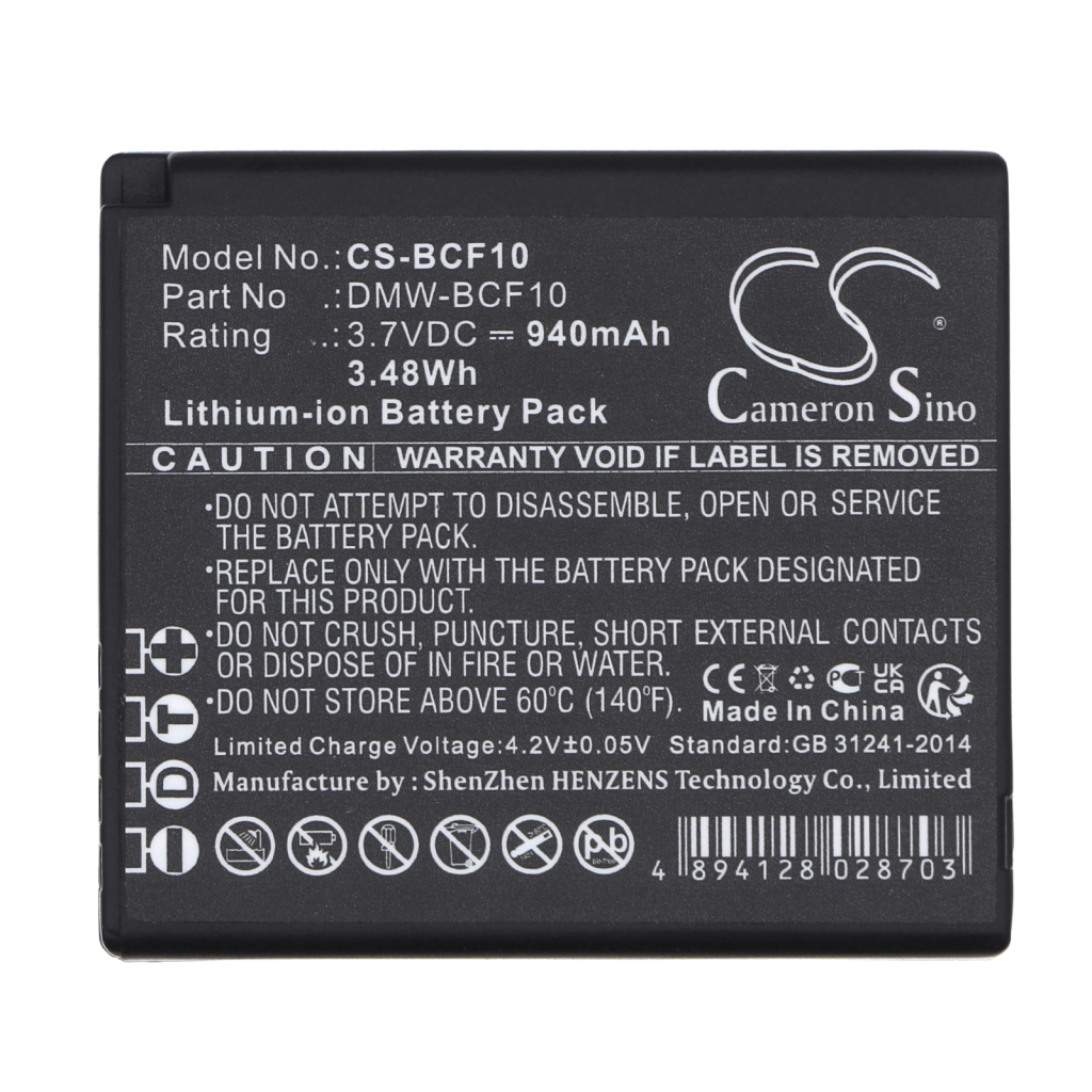 Camera Battery Panasonic Lumix  DMC-FS8S