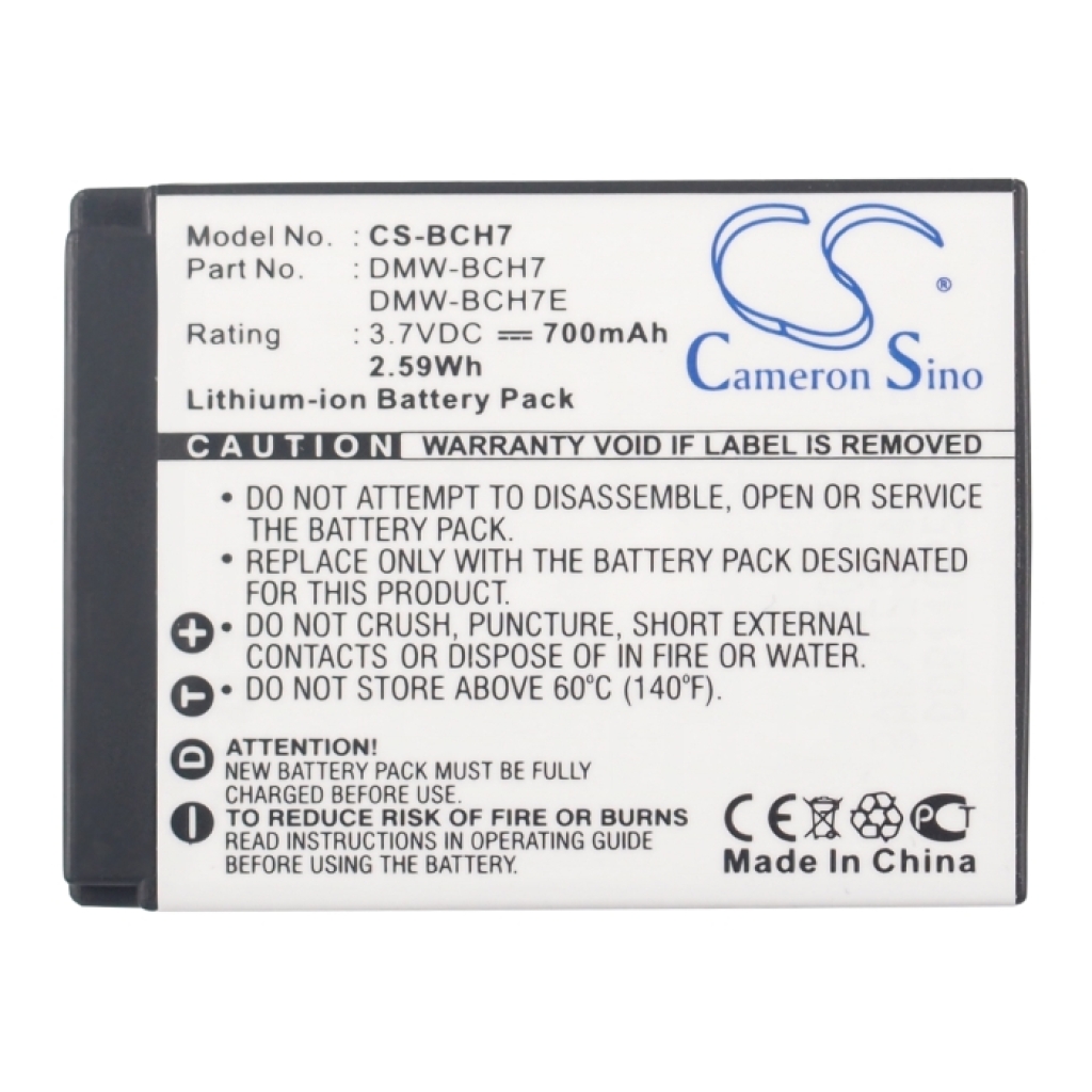 Battery compatible with Camera Battery
