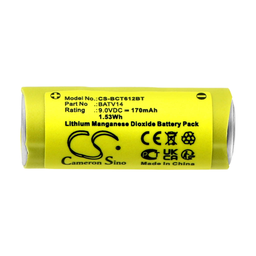 Compatible battery replacement for Daitem BATV14