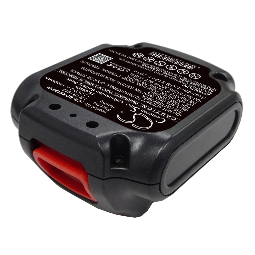 Baterie przemysłowe Black & decker CS-BDX512PW