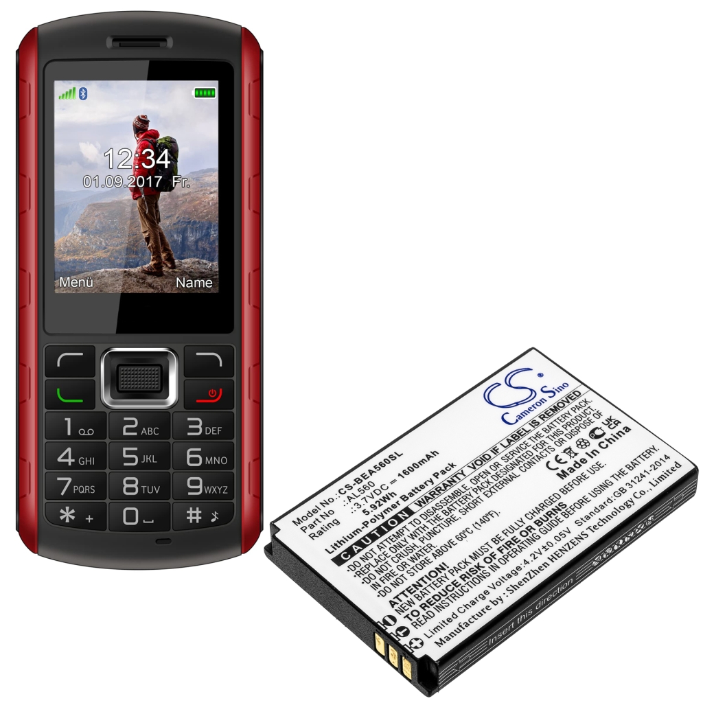 Baterie do telefonów komórkowych Bea-fon CS-BEA560SL
