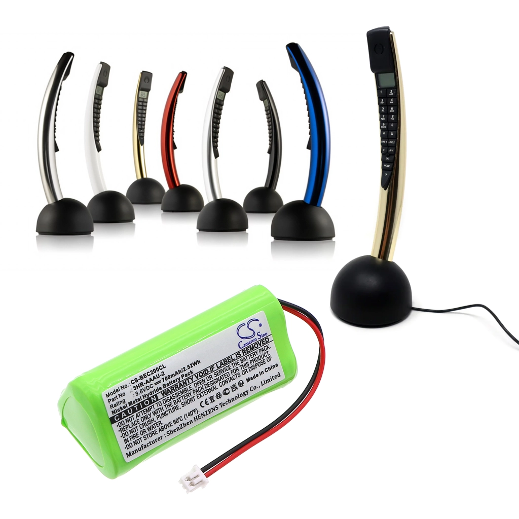 Baterie do telefonów bezprzewodowych Bang & olufsen CS-BEC200CL