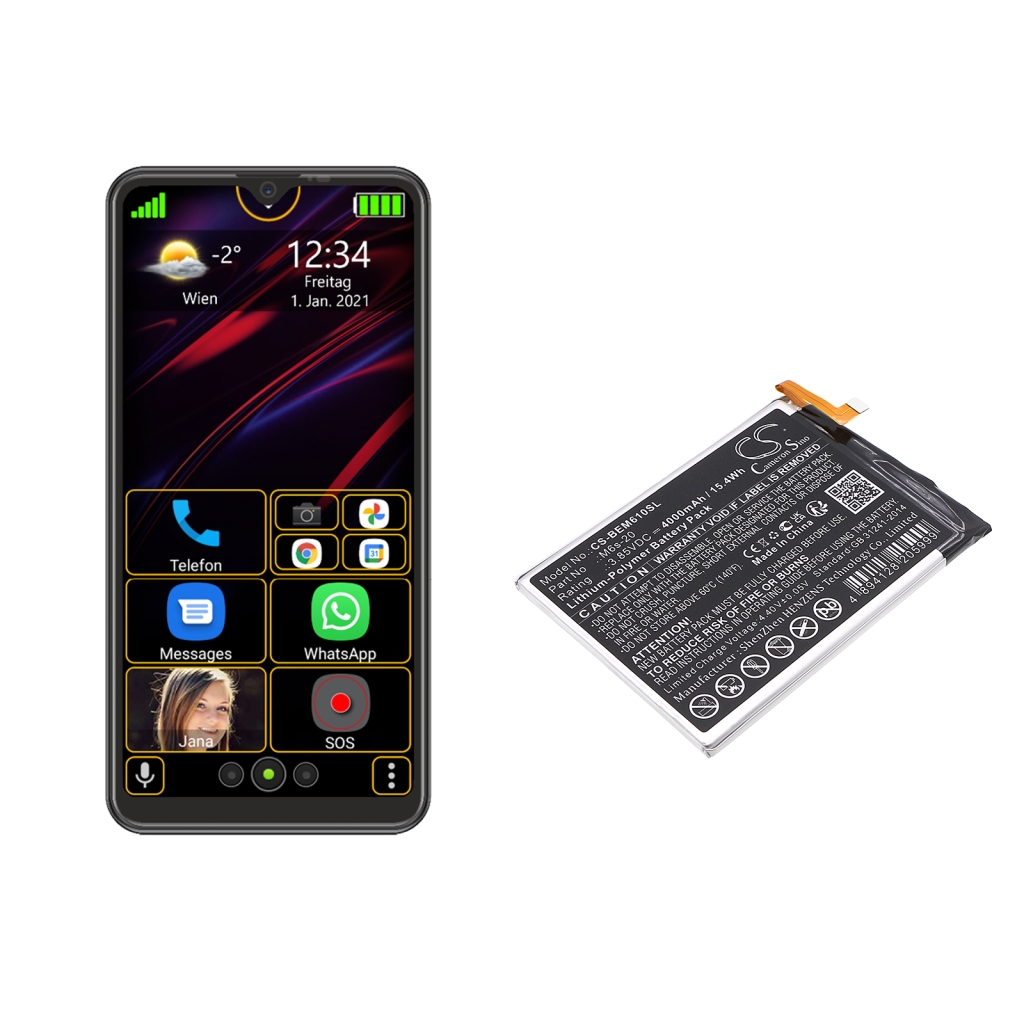 Baterie do telefonów komórkowych Bea-fon CS-BEM610SL