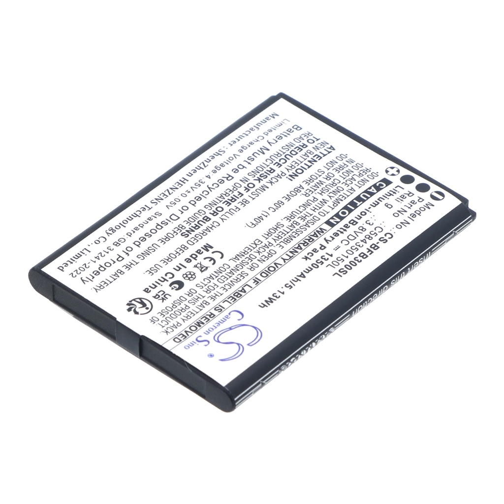 Batteries compatible with BLU B300V B300V CS-BFB300SL