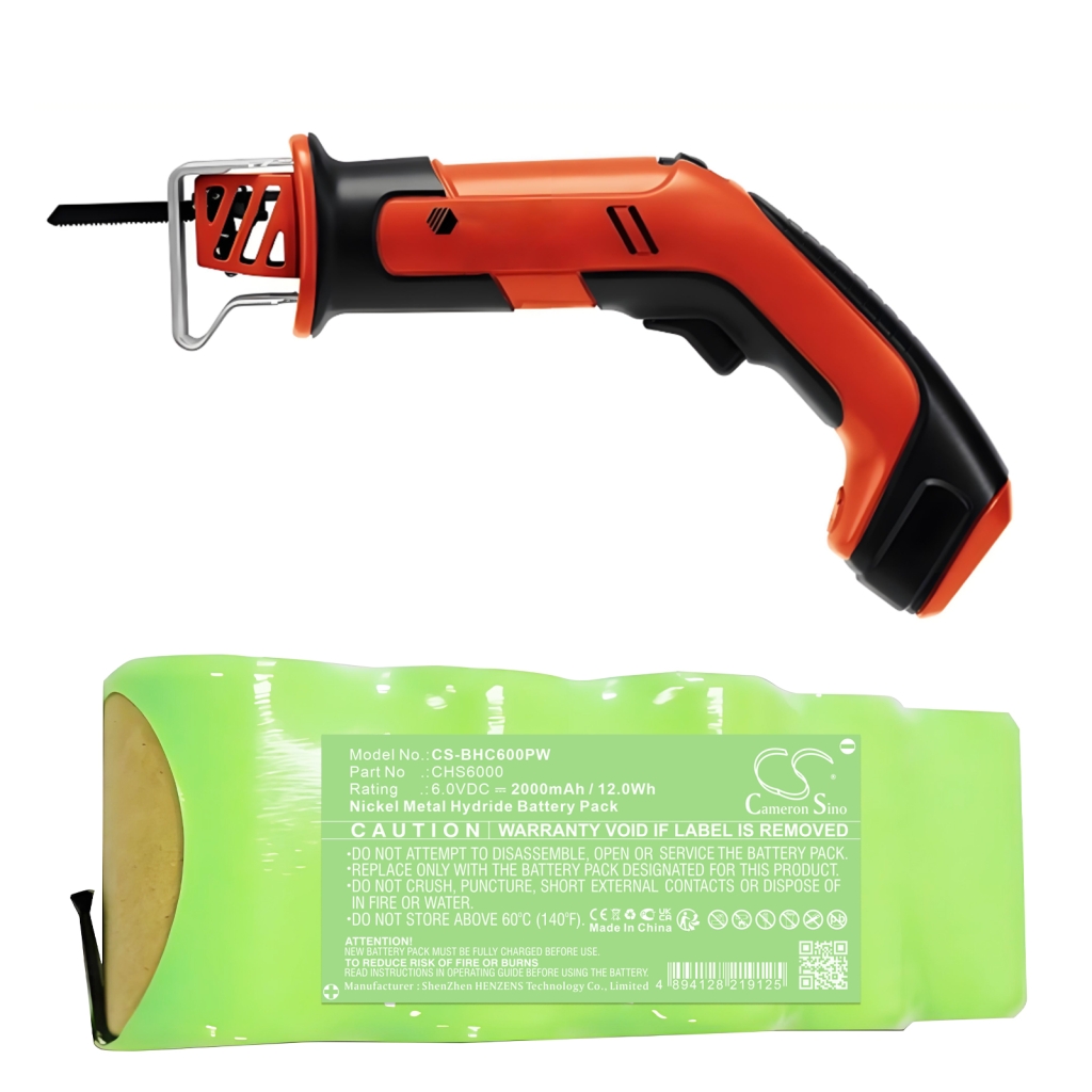 Baterie przemysłowe Black & decker CS-BHC600PW