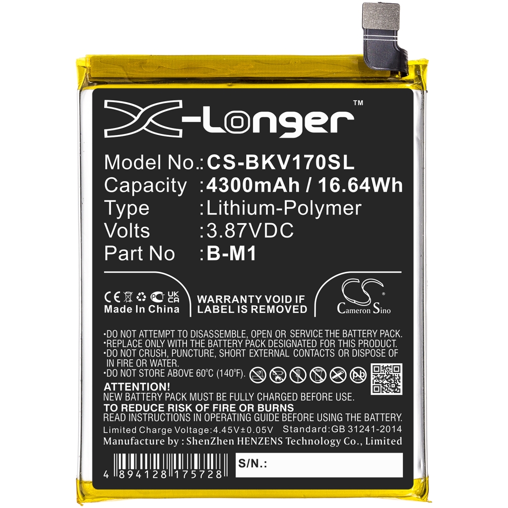 Baterie do telefonów komórkowych Vivo CS-BKV170SL