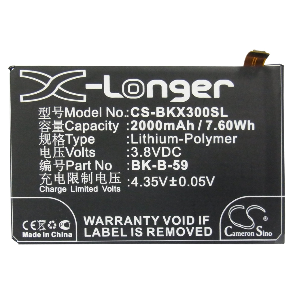 Bateria kompatybilny z BBK CS-BKX300SL