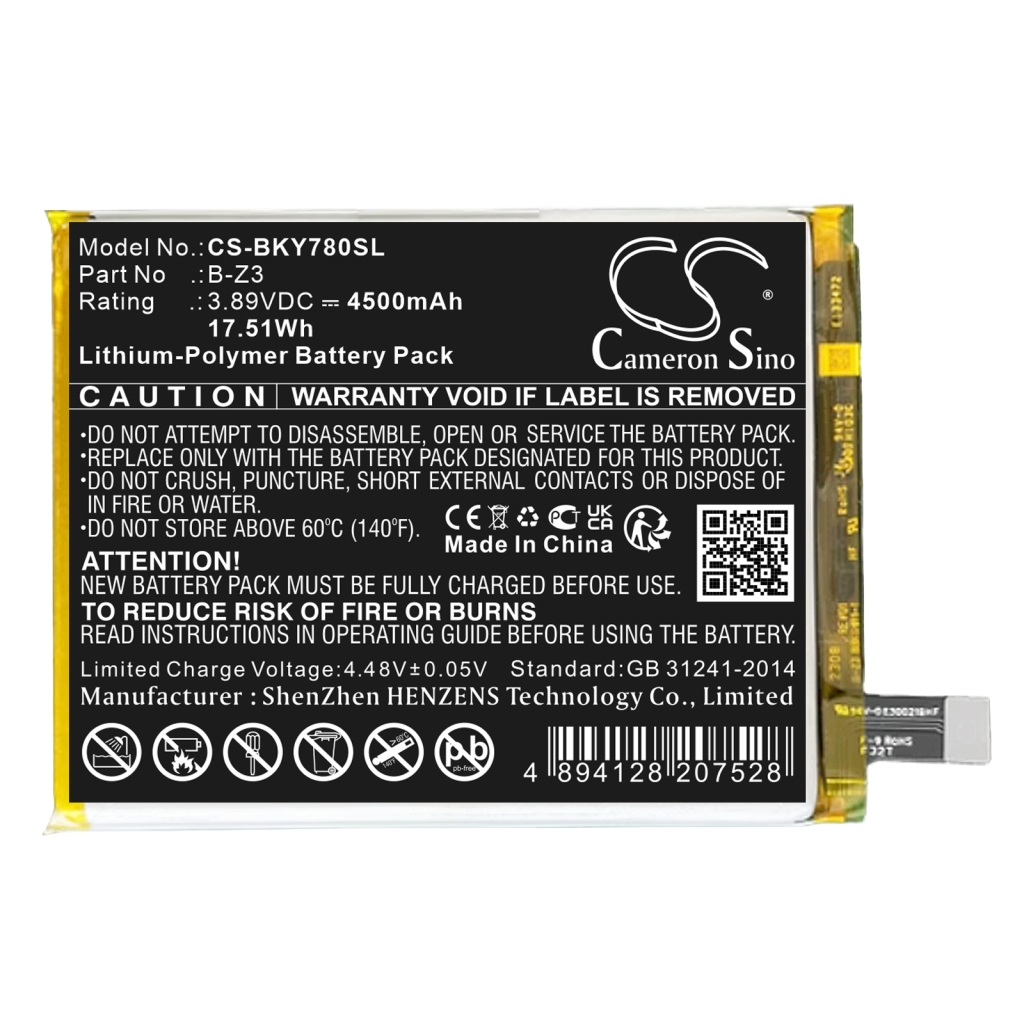 Baterie do telefonów komórkowych Vivo CS-BKY780SL