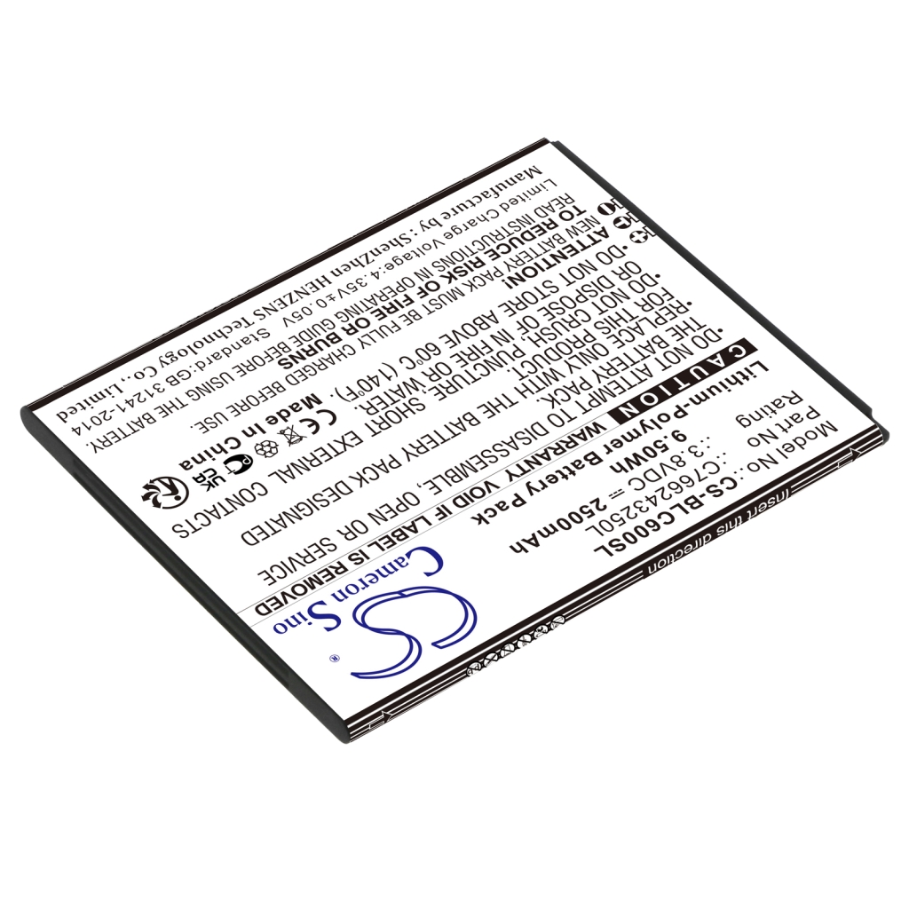 Baterie do telefonów komórkowych BLU CS-BLC600SL
