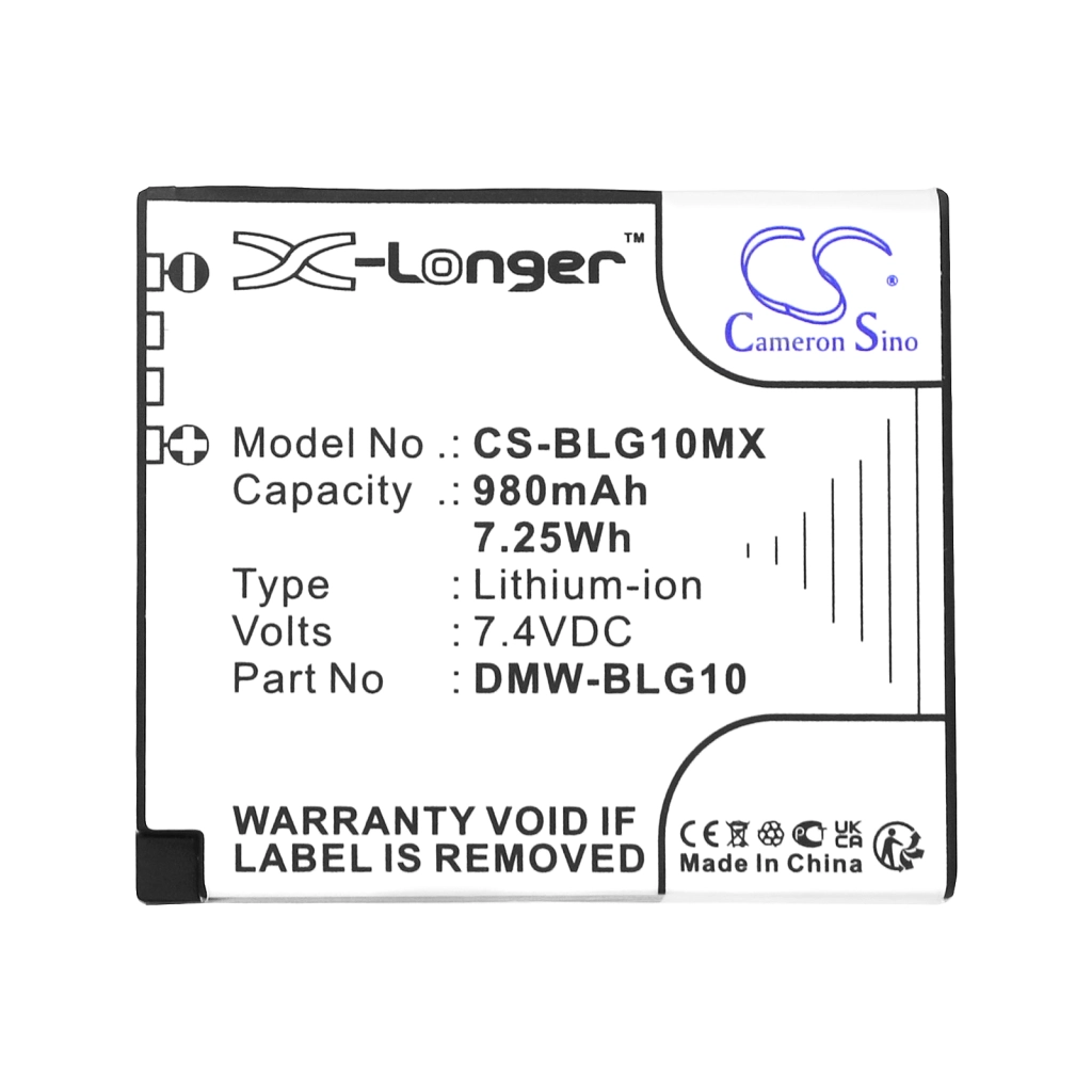 Camera Battery Panasonic Lumix DMC-GF3