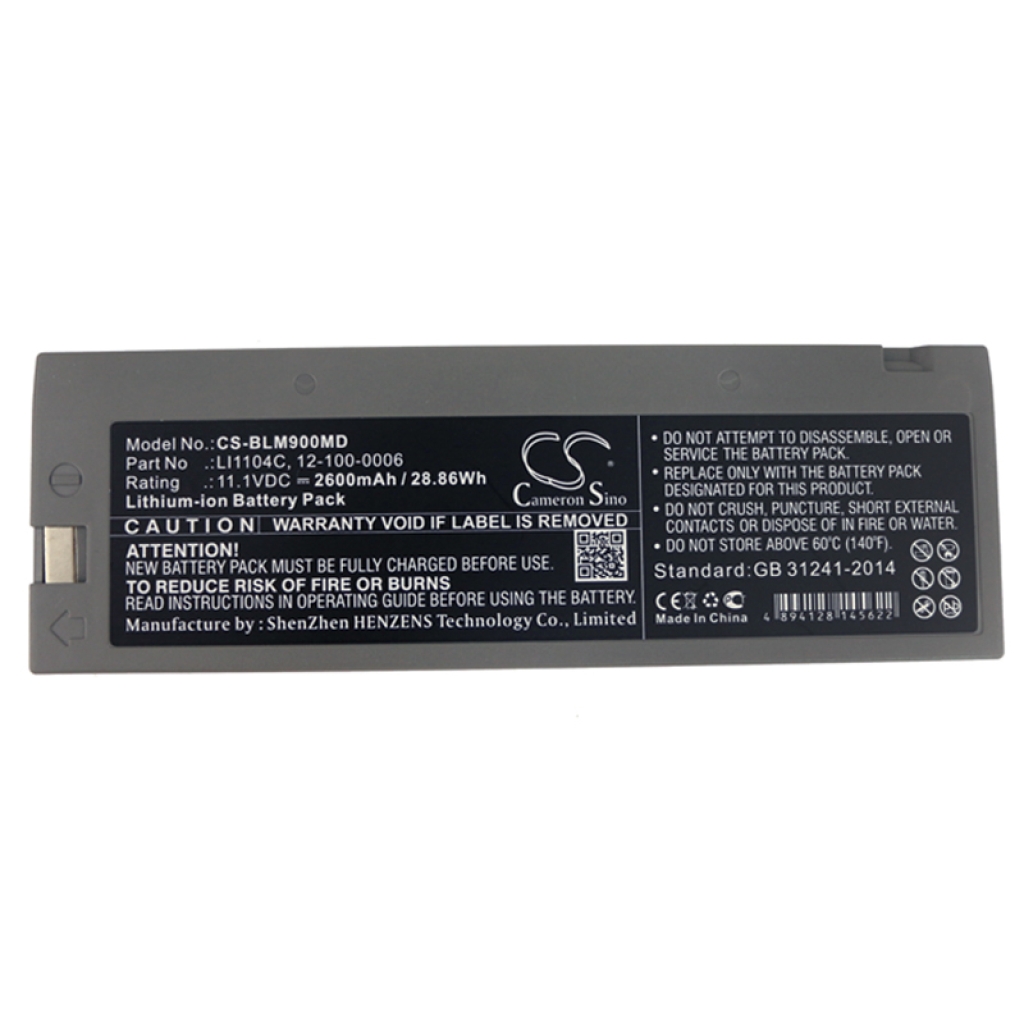Medical Battery Biolight Moniteur M9000