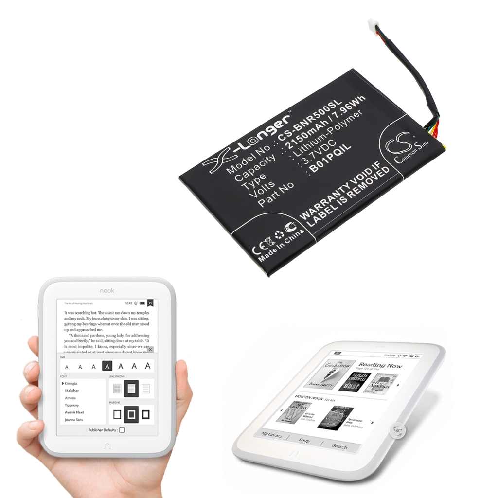 Battery Replaces B01PQIL