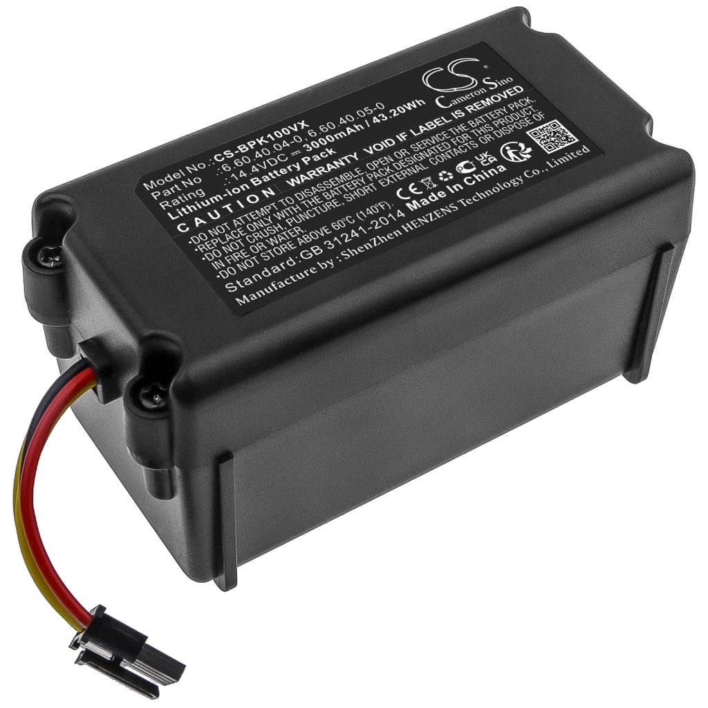 Vacuum Battery Blaupunkt BPK-VCBB1XE