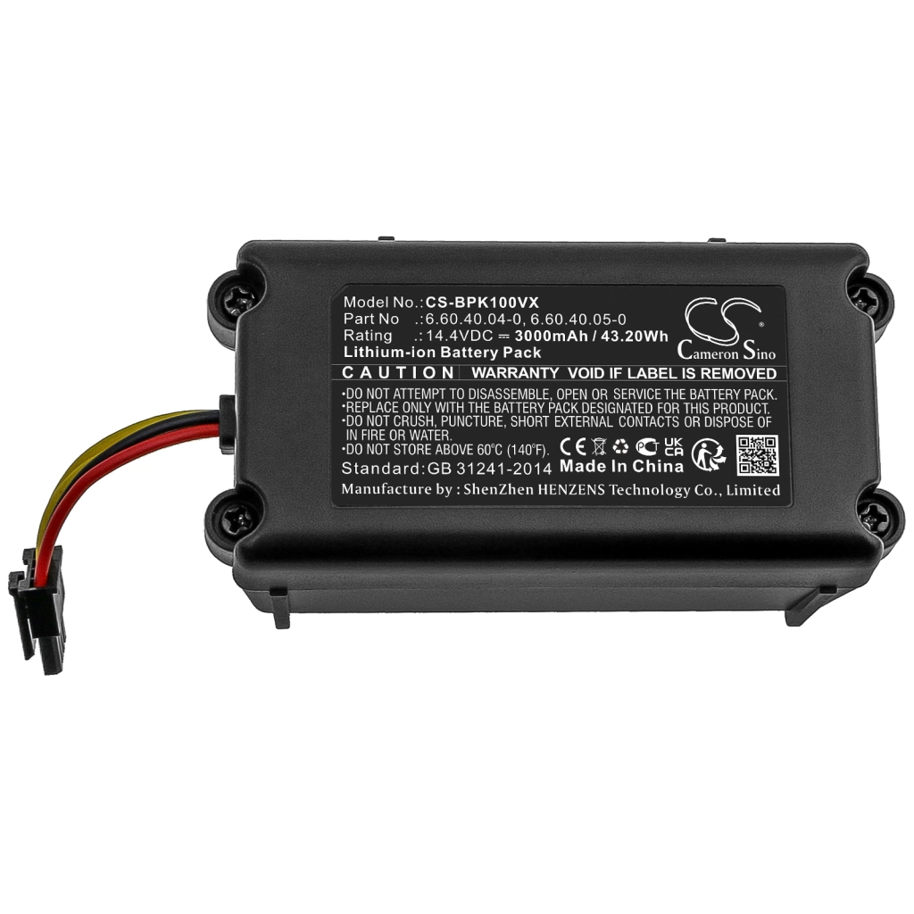 Vacuum Battery Blaupunkt BPK-VCBB1XE