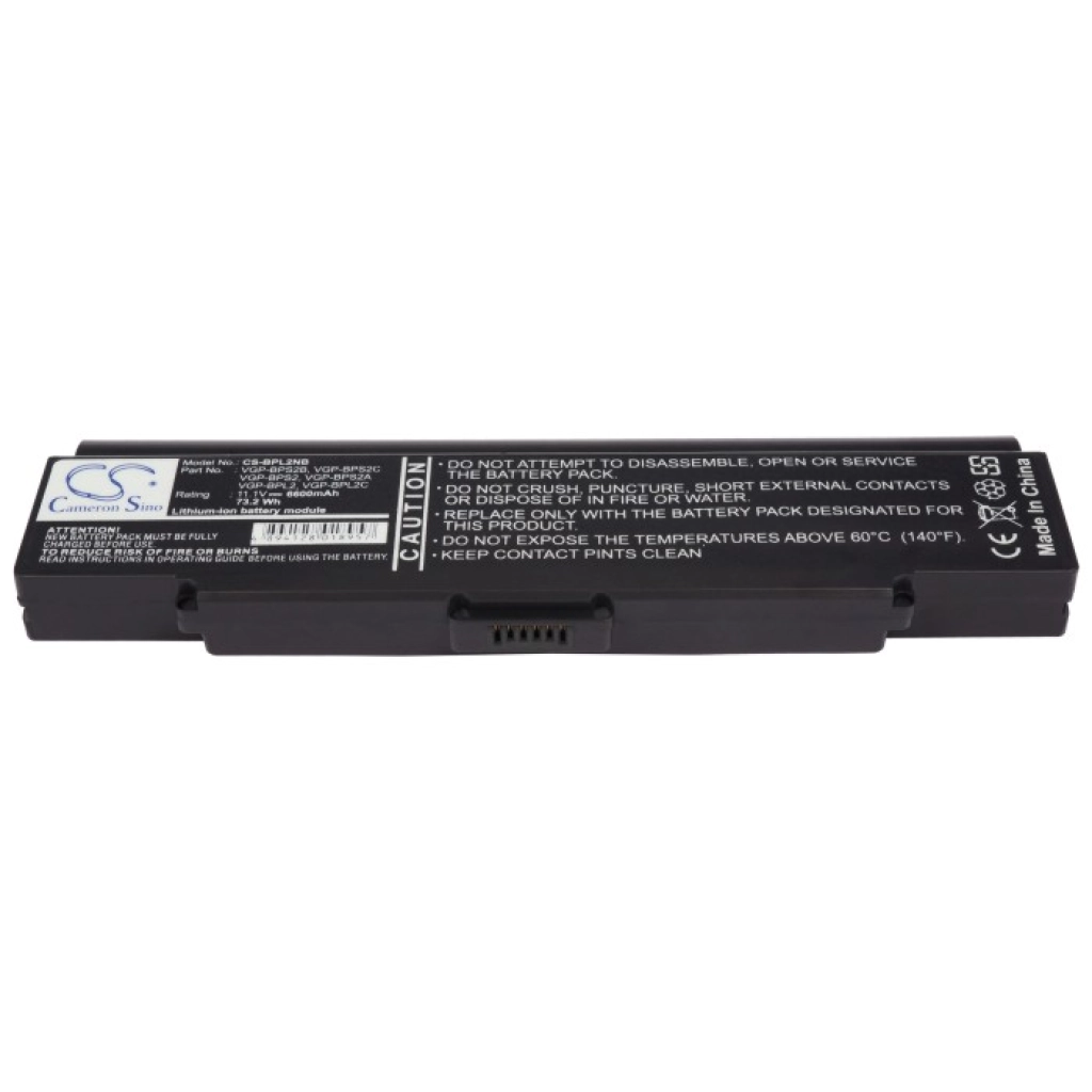 Notebook battery Sony VAIO VGN-FS25GP