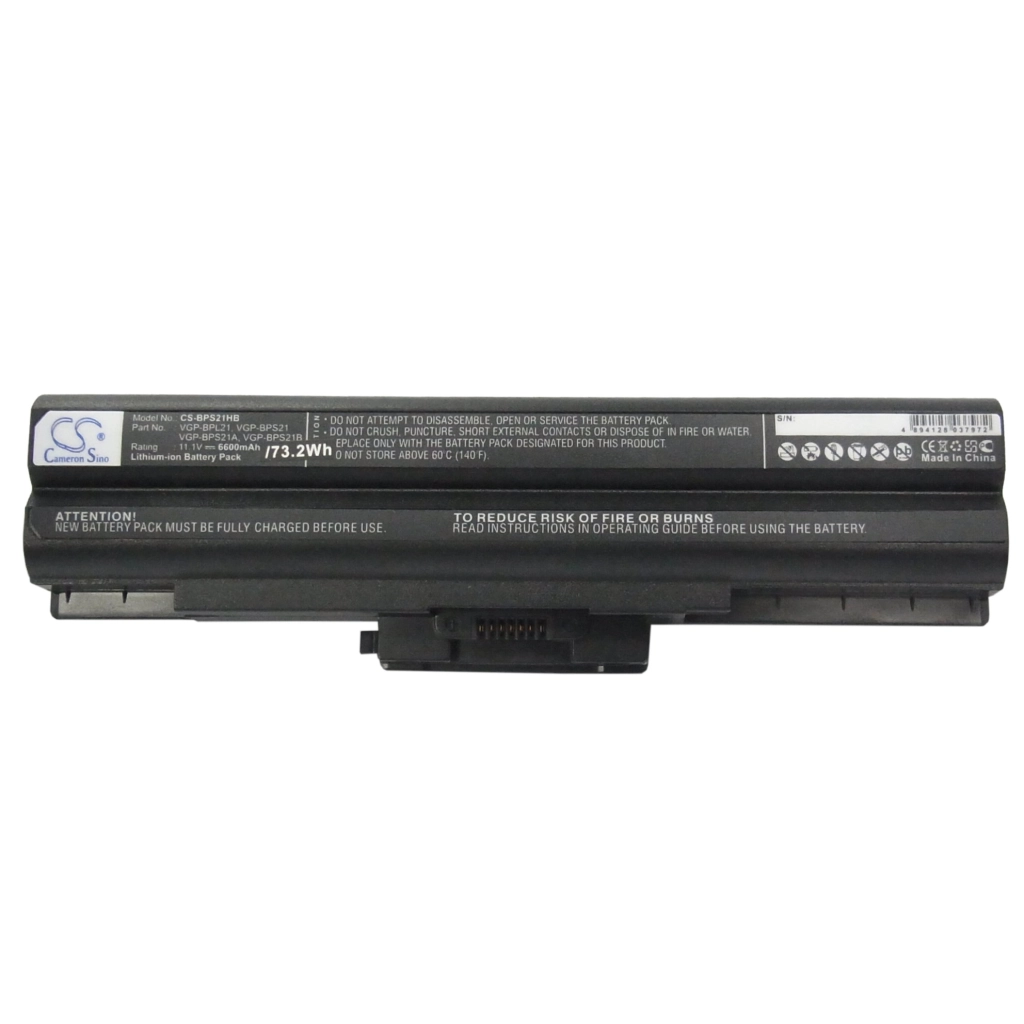 Notebook battery Sony VAIO VGN-AW93FS