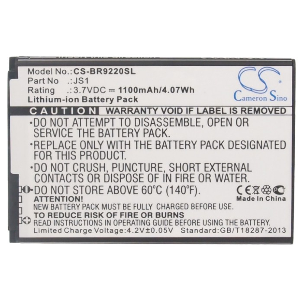 Bateria kompatybilny z Blackberry CS-BR9220SL