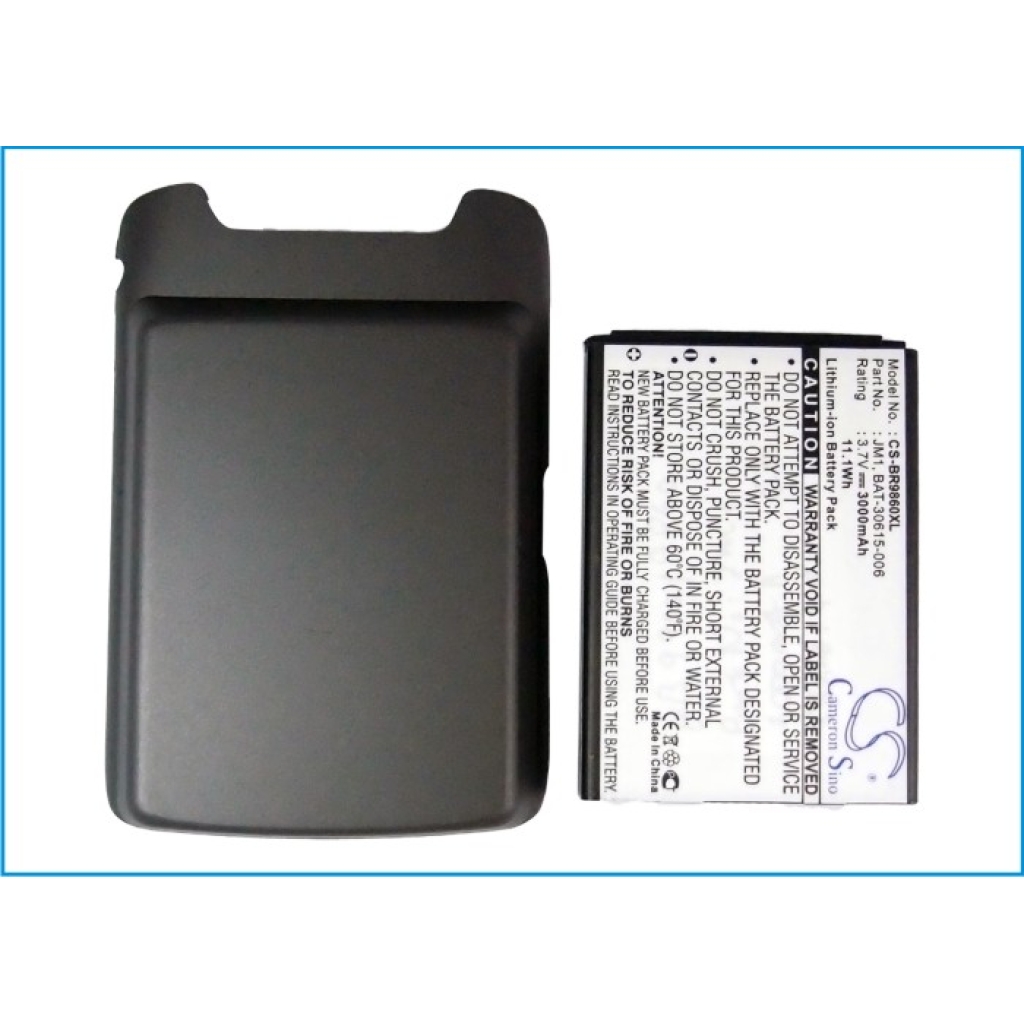 Bateria kompatybilny z Blackberry CS-BR9860XL