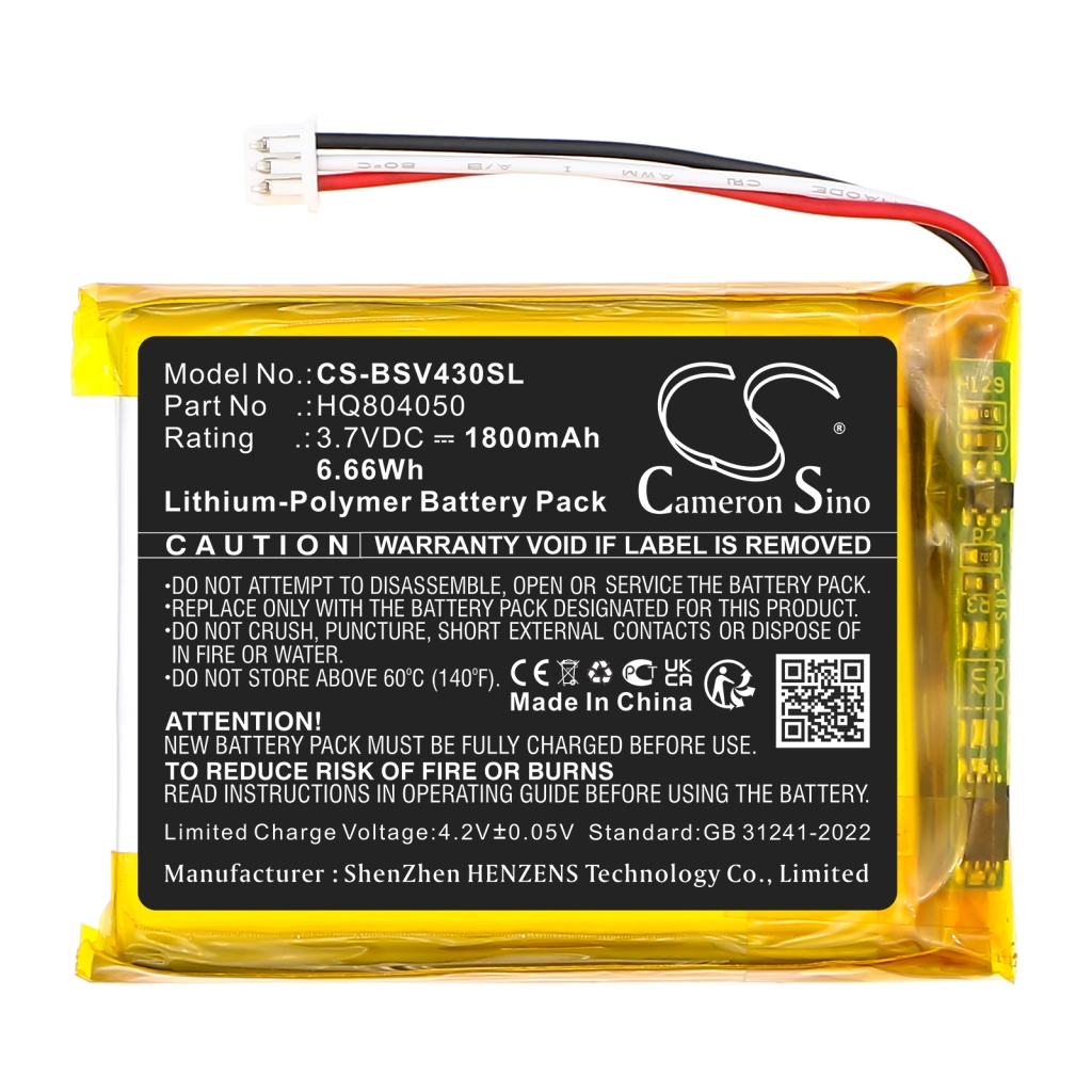 BabyPhone Battery Babysense CS-BSV430SL