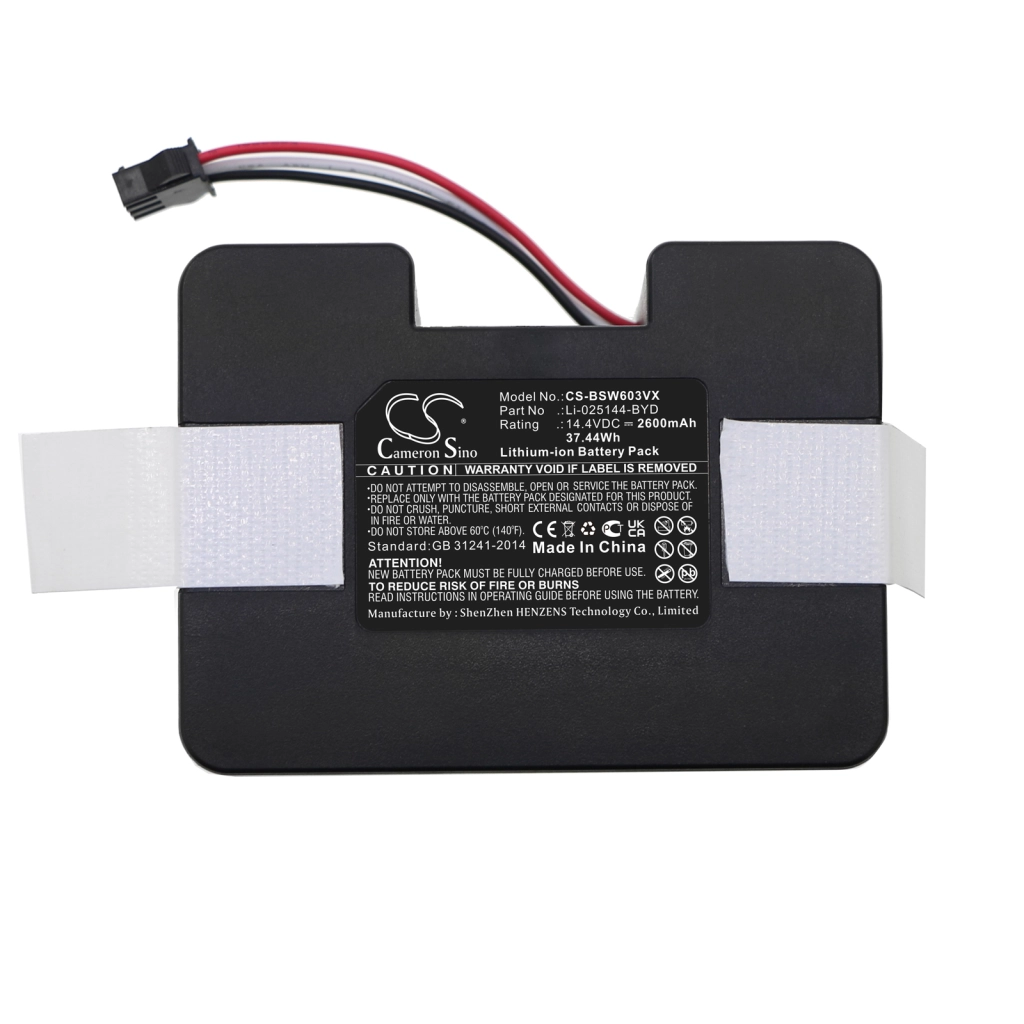 Baterie do odkurzaczy Bobsweep CS-BSW603VX