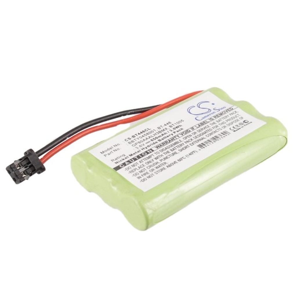 Motorola Radio Shack Uniden Baterie do telefonów bezprzewodowych CS-BT446CL