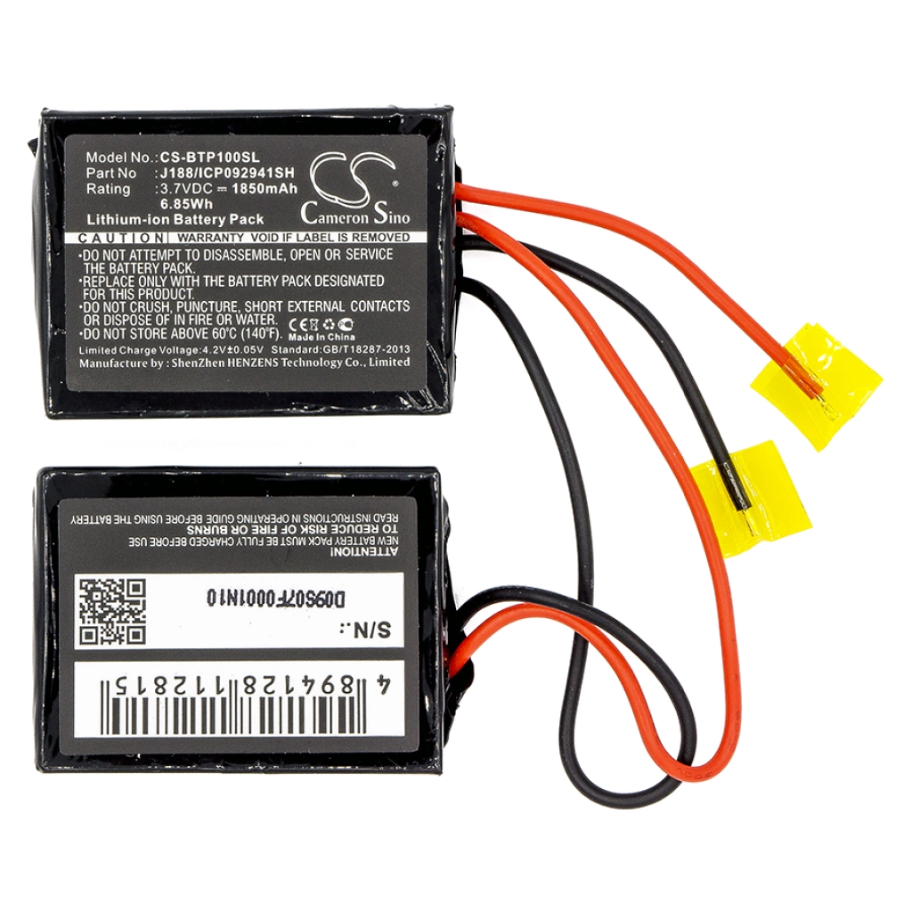 Compatible battery replacement for Beats J188/ICP092941SH