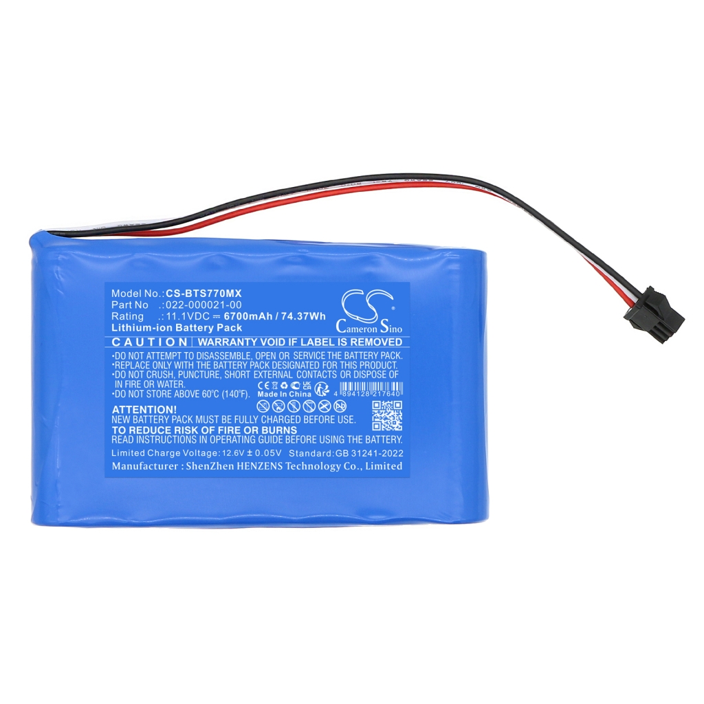 Baterie do urządzeń medycznych Bistos CS-BTS770MX