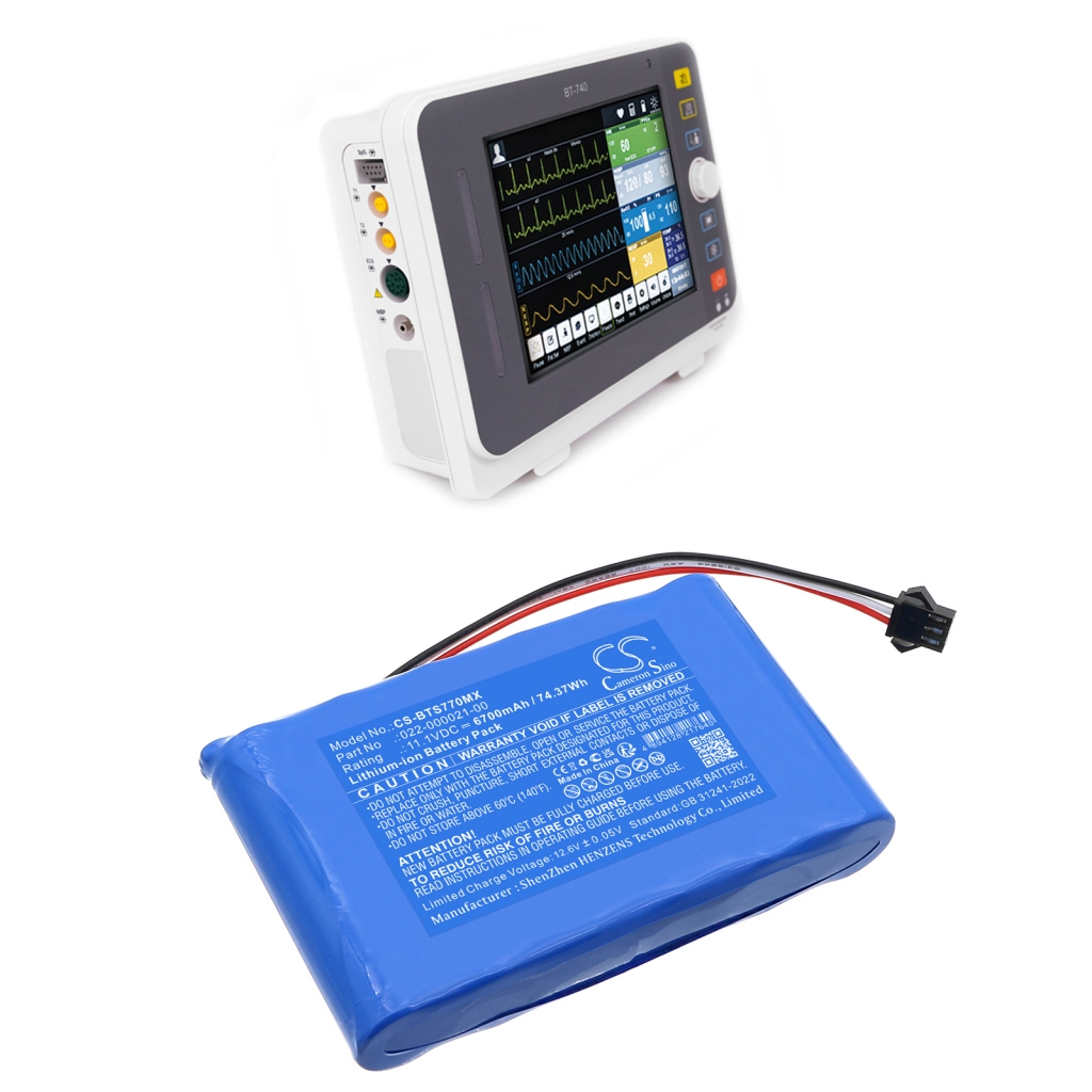 Baterie do urządzeń medycznych Bistos CS-BTS770MX