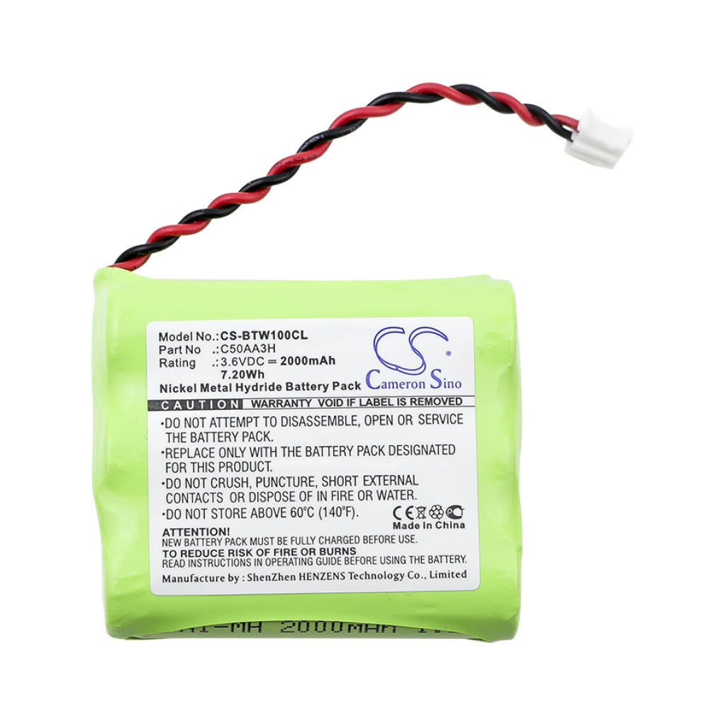 Compatible battery replacement for Bt C50AA3H