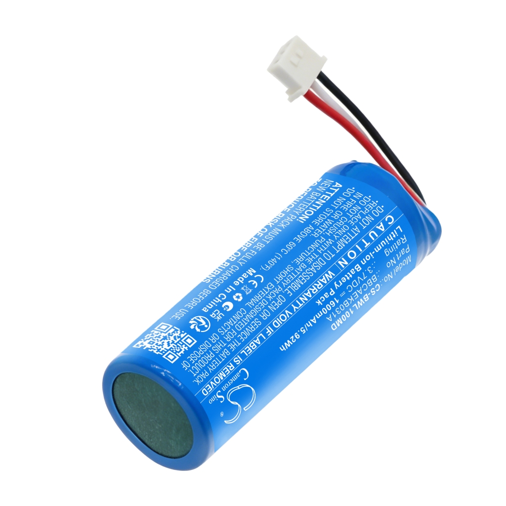 Cameron Sino CS-BWL100MD 3,7V 1600mAh cylindryczny Li-ion ogniwo z biały JST złącze