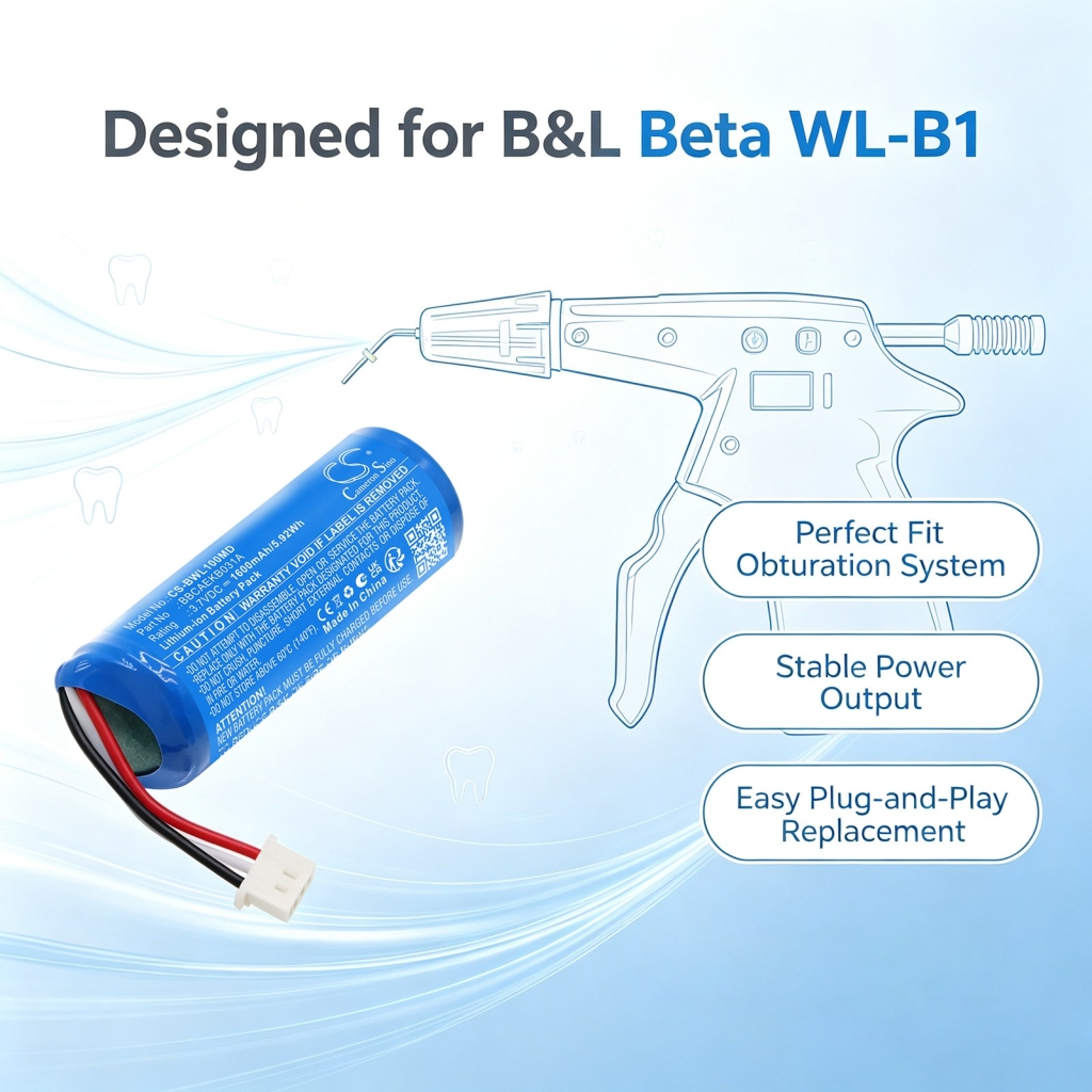 Baterie kompatybilny z B&L beta WL-B1 WL-B1 CS-BWL100MD