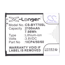 Kompatybilna wymiana baterii za KODAK 1ICP4/50/60-210AR