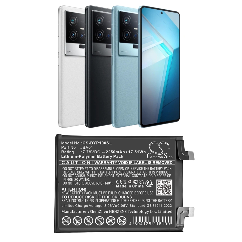 Mobile Phone Battery Vivo V2304A