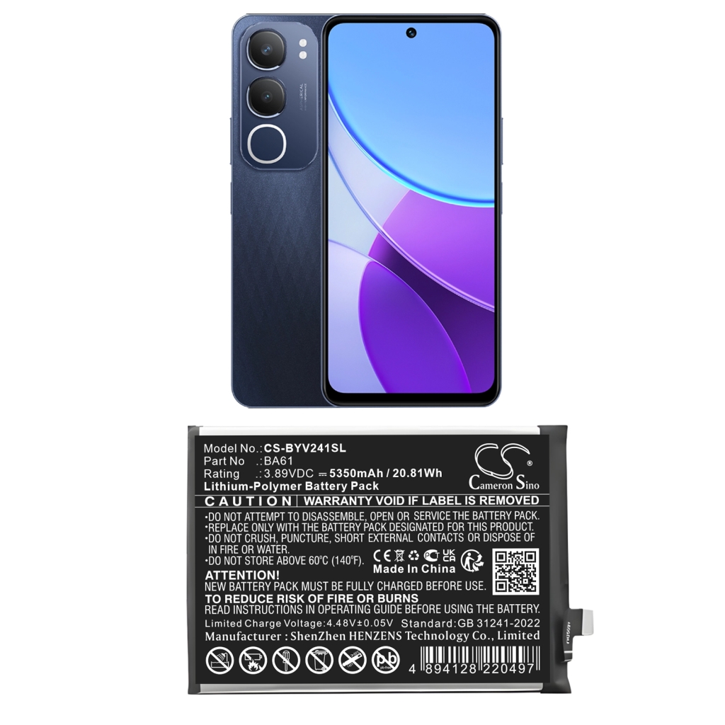 Baterie do telefonów komórkowych Vivo CS-BYV241SL
