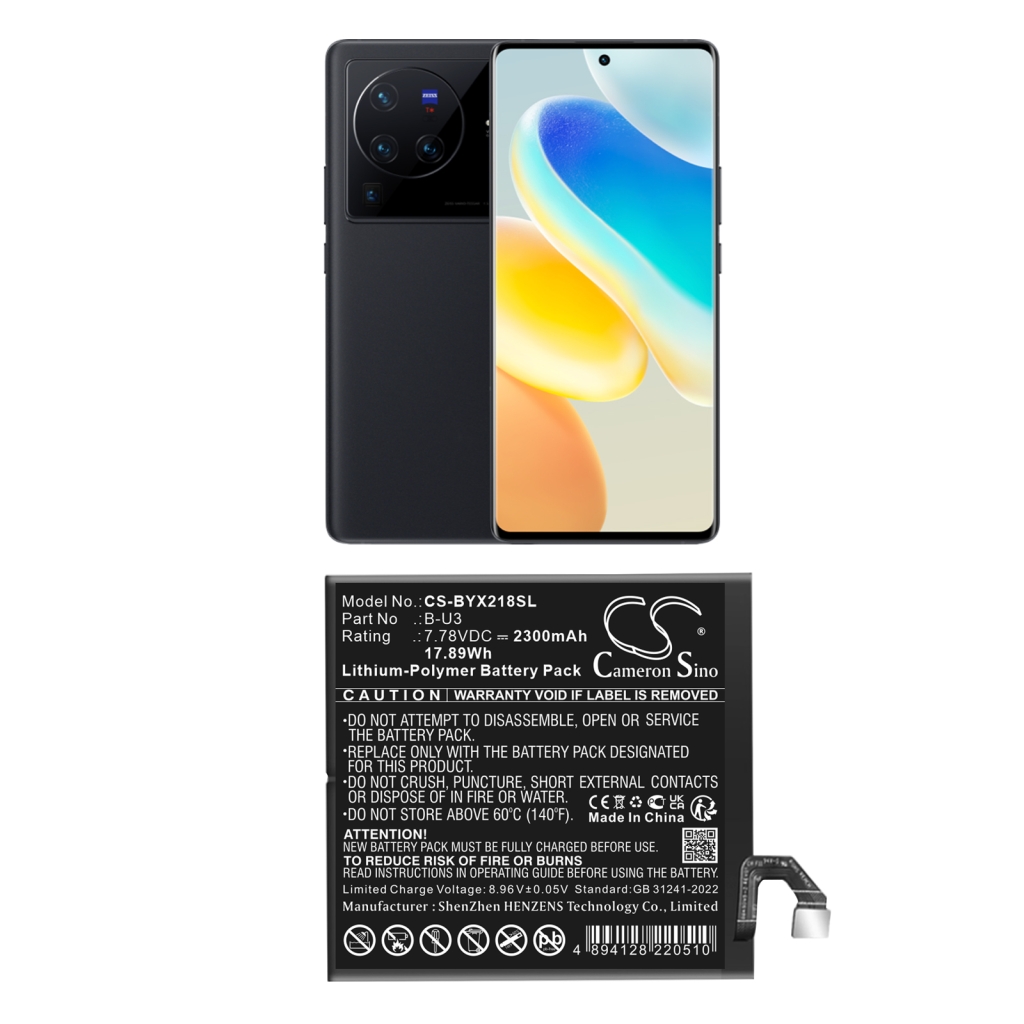 Baterie do telefonów komórkowych Vivo CS-BYX218SL