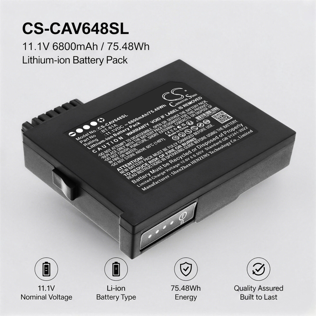 Battery for CETC AV6481