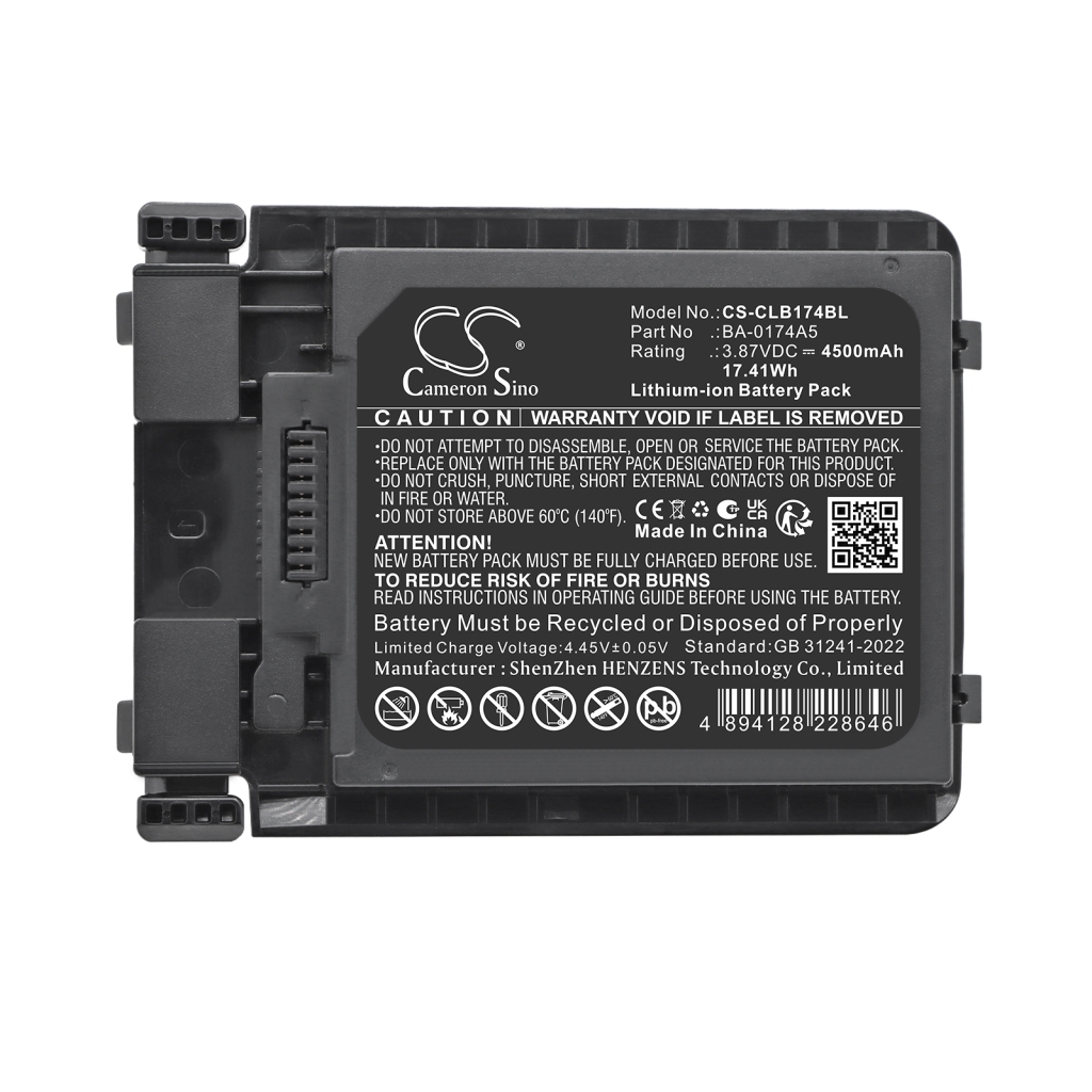Bateria kompatybilny z Cipherlab CS-CLB174BL