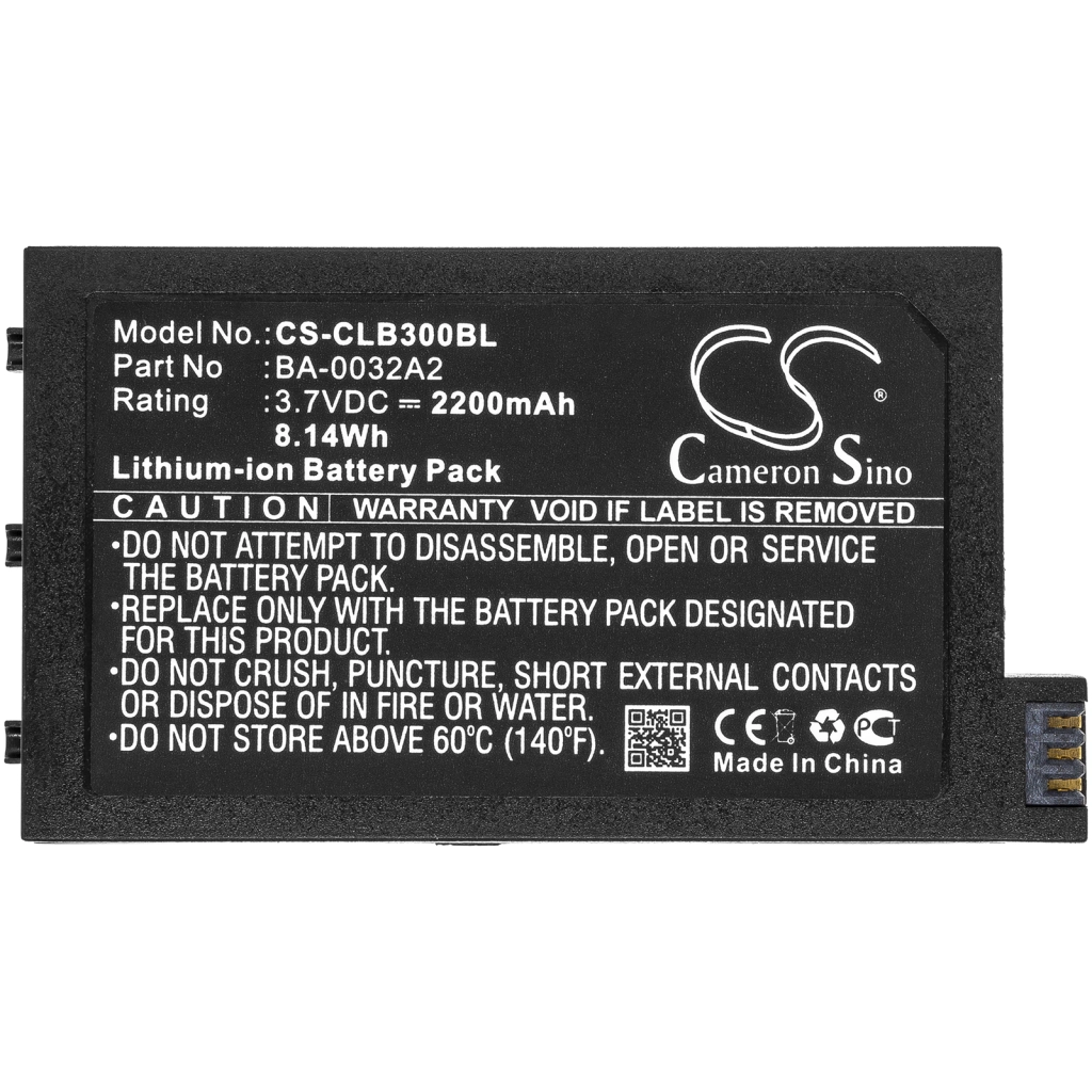Batteries BarCode, Scanner Battery CS-CLB300BL