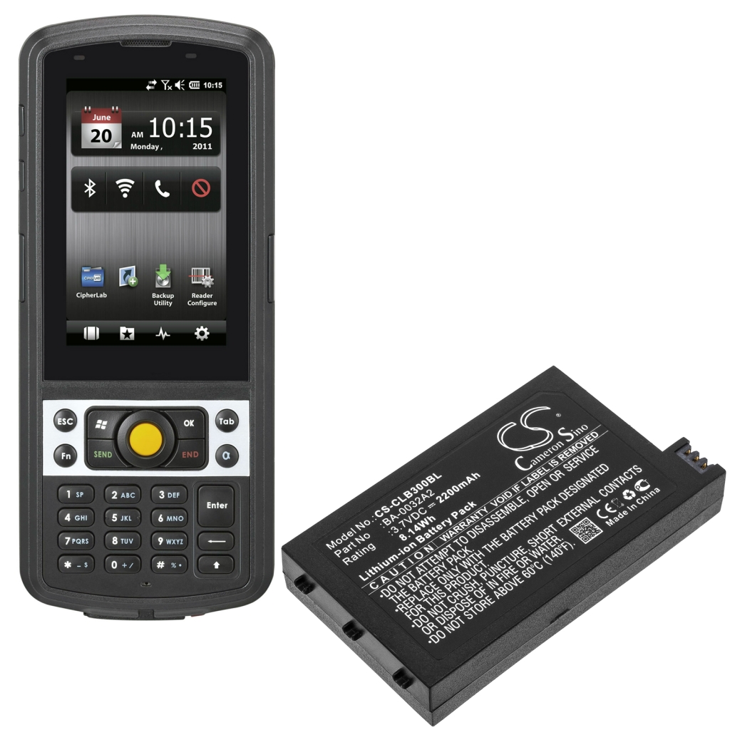 Baterie do skanera Cipherlab CS-CLB300BL