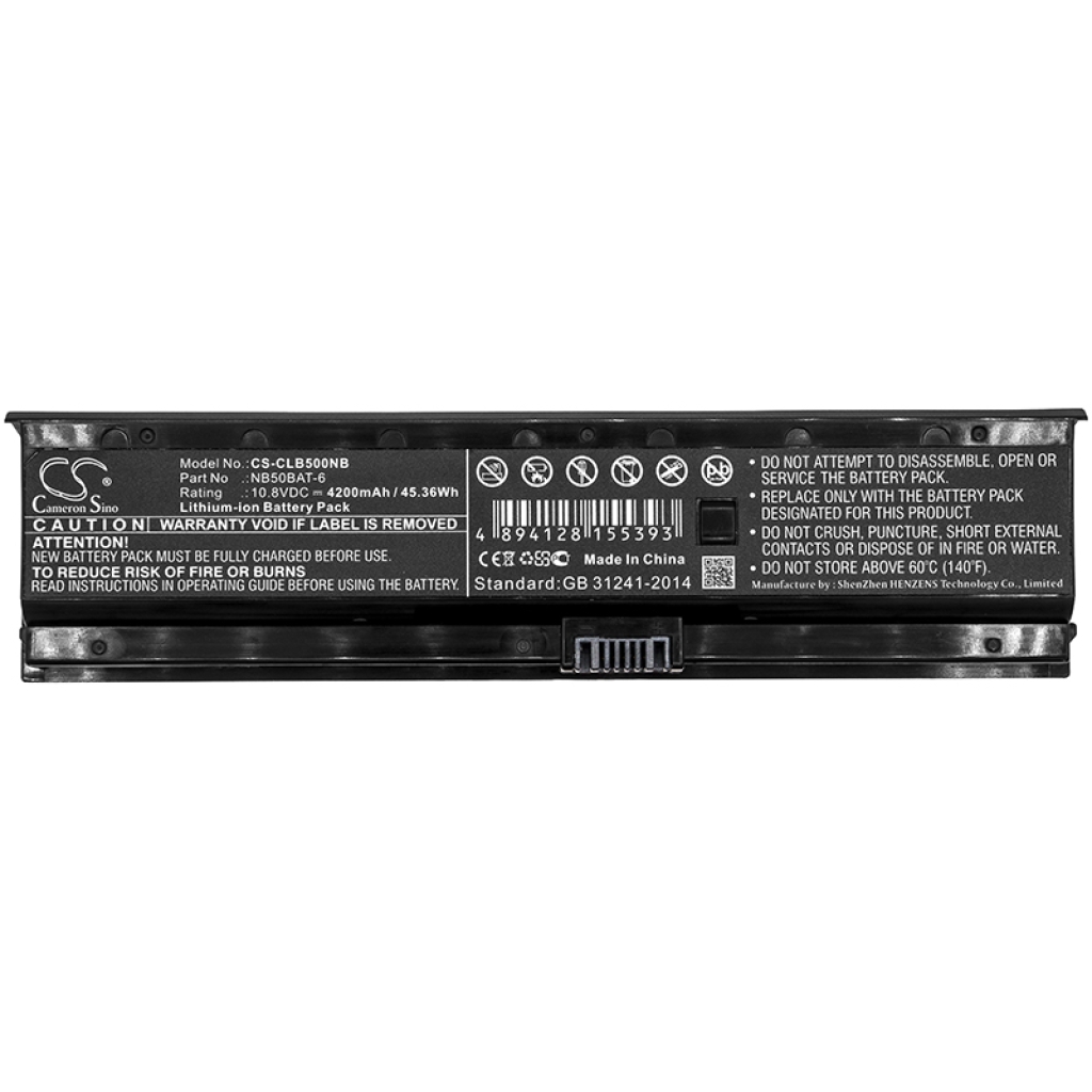 Notebook battery CLEVO CS-CLB500NB