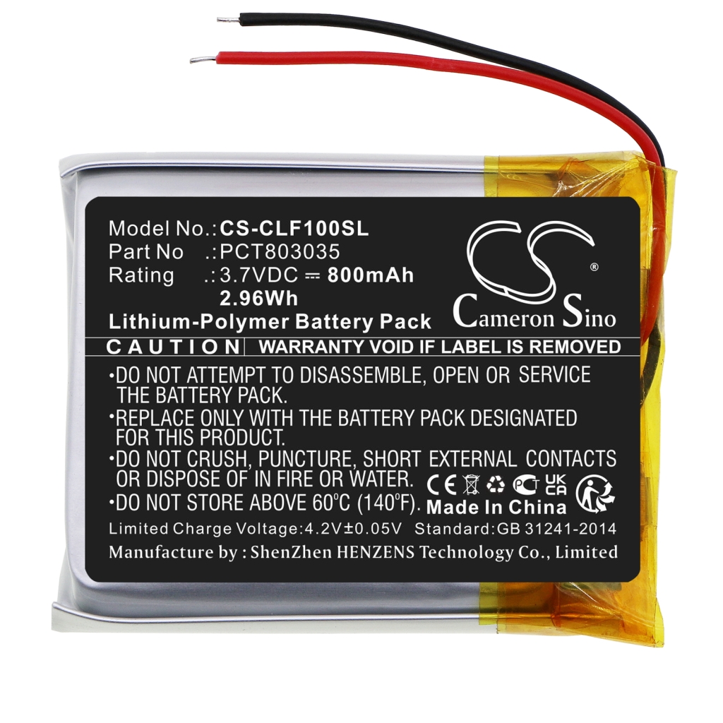Baterie do bezprzewodowych słuchawek i zestawów słuchawkowych Cleer CS-CLF100SL